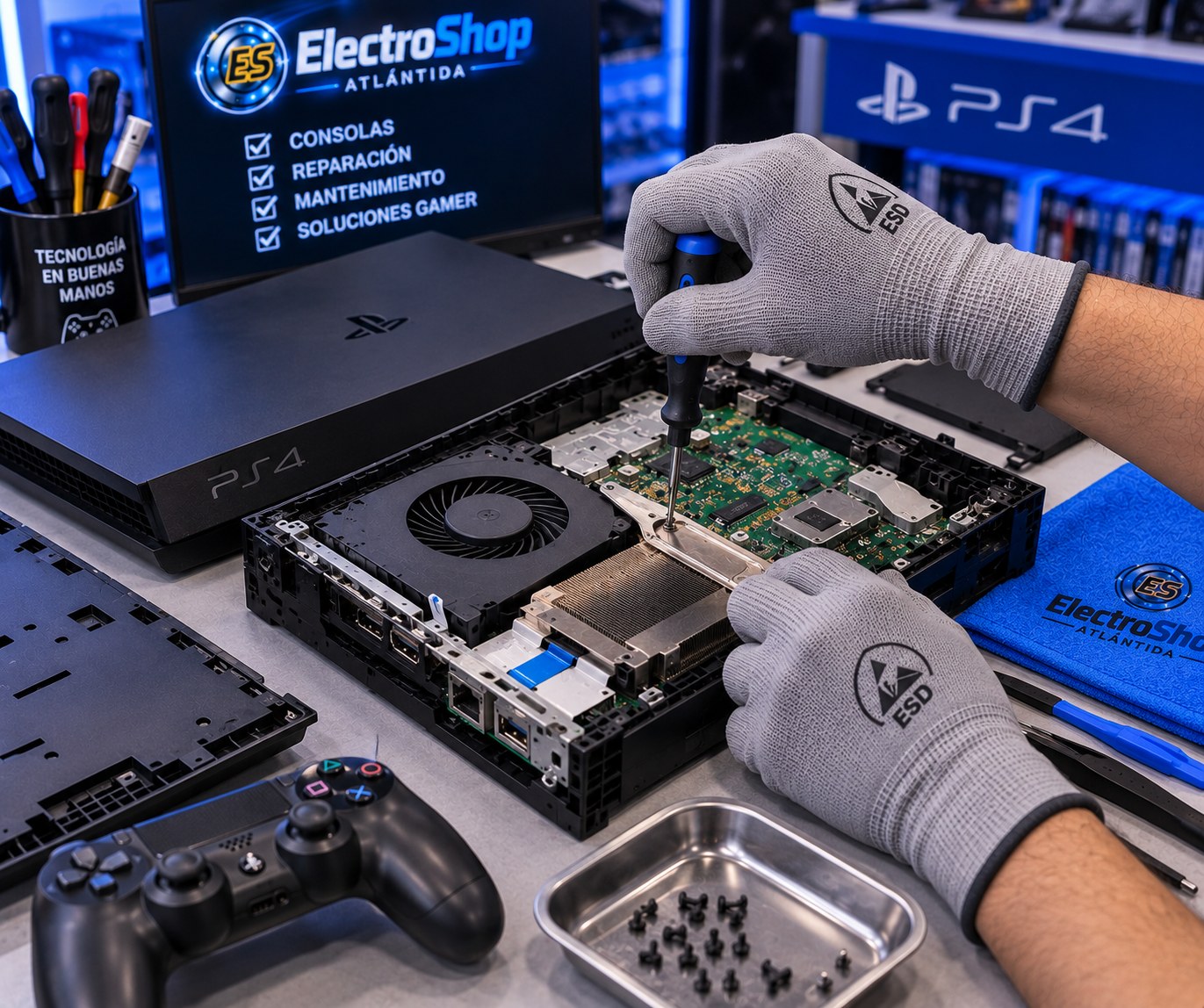Reparación de PlayStation 5 · foto 3